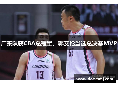 广东队获CBA总冠军，郭艾伦当选总决赛MVP